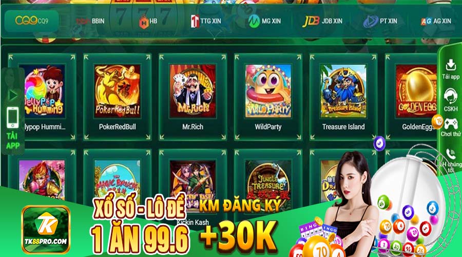 Nổ hũ TK88
