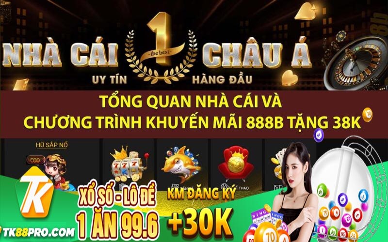 888B tặng 38K