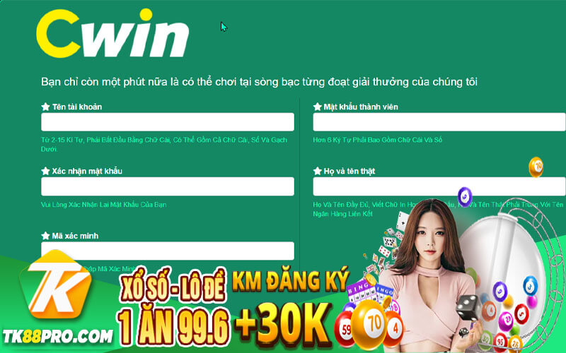 Hướng dẫn cách tham gia vào nhà cái cwin nhận 58k