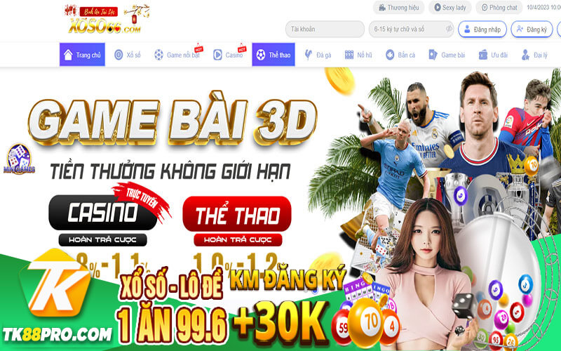 Hướng dẫn thao tác nạp và rút tiền Xoso9988
