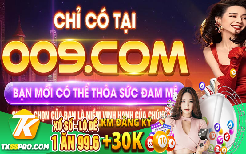 Khám phá kho game casino 009 tặng 59K
