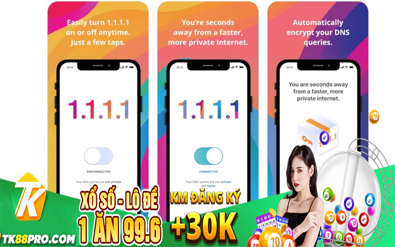 Hướng dẫn các bước cài đặt app 1.1.1.1 trên điện thoại